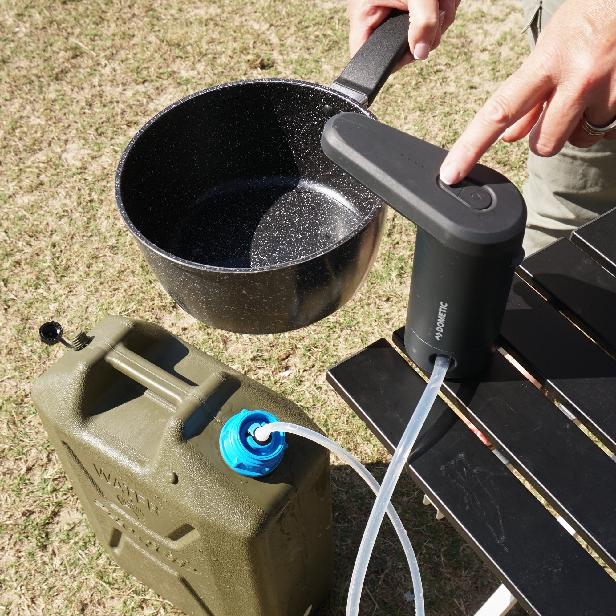 Jerry Max® Quick Connect Adapter with Dometic Recon 360° Faucet